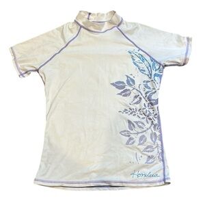Honolua Wahine | Short-Sleeved Rash Guard Top for Girls